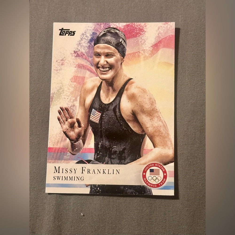 2012 Missy Franklin Topps card
